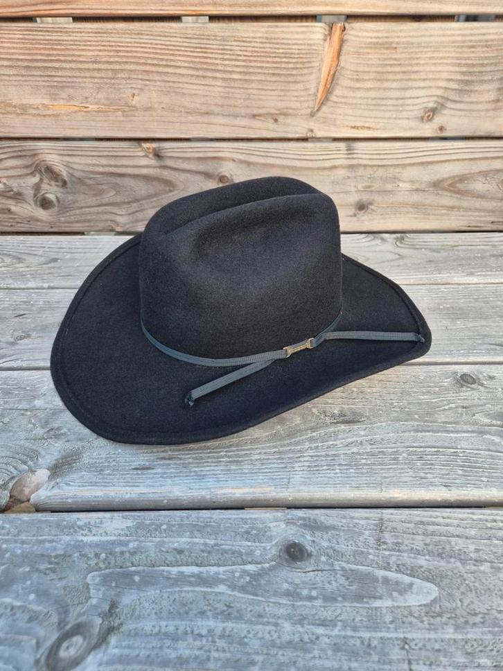 Vintage Stetson Cattleman Open Road Tahoka, Kleding | Heren, Hoeden en Petten, Zo goed als nieuw, Hoed, 58 of 59 cm (L, 7¼ of ⅜ inch)