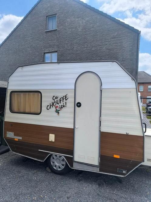 Retro Caravan kip rainbow, Caravans en Kamperen, Caravans, Particulier, Kip, Ophalen
