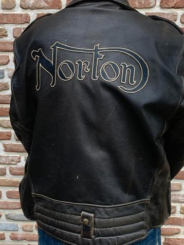 Norton retro motor vest XL beschikbaar voor biedingen