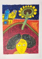 Corneille (1922-2010) - Le Tournesol (Van Gogh), Antiek en Kunst, Kunst | Litho's en Zeefdrukken, Ophalen of Verzenden