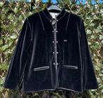 Sonia Rykiel vintage fluwelen jas maat L, Kleding | Dames, Ophalen, Zwart, Maat 42/44 (L), Jasje