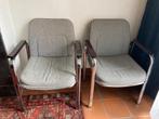 70s Vintage United Chair Company Modern Chrome Chairs - set, Antiek en Kunst, Ophalen