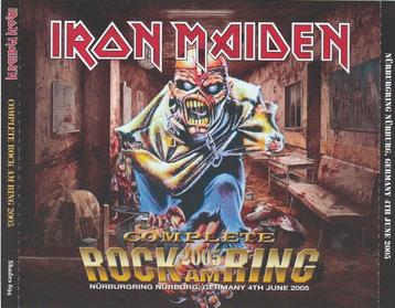 4 cd's + dvd's - Iron Maiden - Live Rock Am Ring 2005 beschikbaar voor biedingen