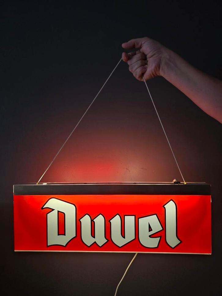 Duvel verlichting jaren '80, Verzamelen, Biermerken, Duvel, Ophalen of Verzenden