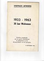 WIELRENNEN - PROGRAMMABOEKJE - 30 JAAR WIELRENNEN, Verzamelen, Ophalen of Verzenden, Gebruikt
