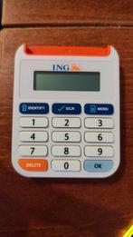 ING kaartlezer zgan, Ophalen of Verzenden, Zo goed als nieuw