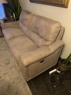 2,5 zit zetel van Gero Grijs direct beschikbaar, Huis en Inrichting, Ophalen, Zo goed als nieuw, Driepersoons, Rechte bank