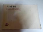 Audi 80 Handleiding origineel, Ophalen of Verzenden, Gebruikt, Audi