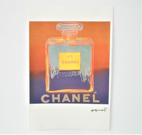 Lithografie Andy Warhol - Chanel, Antiquités & Art, Art | Lithographies & Sérigraphies, Envoi