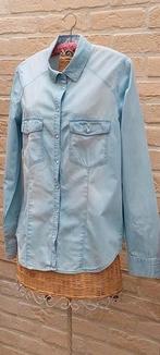 Jeanshemd maat 52cm van oksel tot oksel pimkie, Blauw, Maat 46/48 (XL) of groter, Ophalen of Verzenden, Zo goed als nieuw