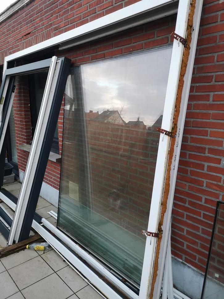 Schuifraam PVC 450 euro, Doe-het-zelf en Bouw, Raamkozijnen en Schuifdeuren, Ophalen