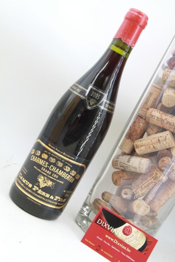 Charmes Chambertin Grd Cru  Camus PÈRE ET FILS. 2005, Collections, Vins, Neuf, Vin rouge, France, Pleine, Enlèvement ou Envoi