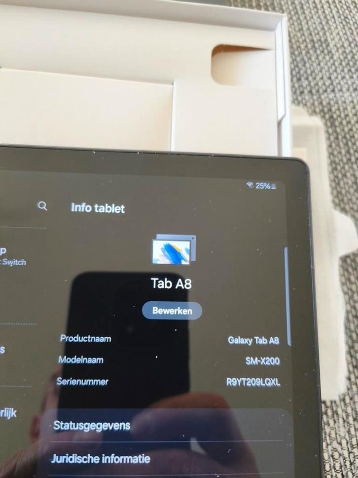 Samsung Galaxy Tab A8, Informatique & Logiciels, Android Tablettes, Wi-Fi, 10 pouces, 32 GB, Mémoire extensible, Enlèvement