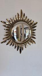 DEKNUDT - Vintage concave spiegel -, Ophalen of Verzenden, Rond, Minder dan 50 cm, Minder dan 100 cm
