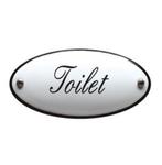 Deurbordje Toilet - WC bordje emaille, Huis en Inrichting, Woonaccessoires | Tekstborden en Spreuken, Ophalen