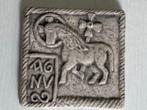 Agnus Dei in steen (12 op 12,5 cm), Ophalen of Verzenden