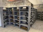 Wijnkelder wijnnissen flessenrek, Huis en Inrichting, Woonaccessoires | Wijnrekken, Ophalen, Overige materialen, Gebruikt, 25 flessen of meer