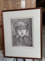 prent houtskool, Antiek en Kunst, Ophalen