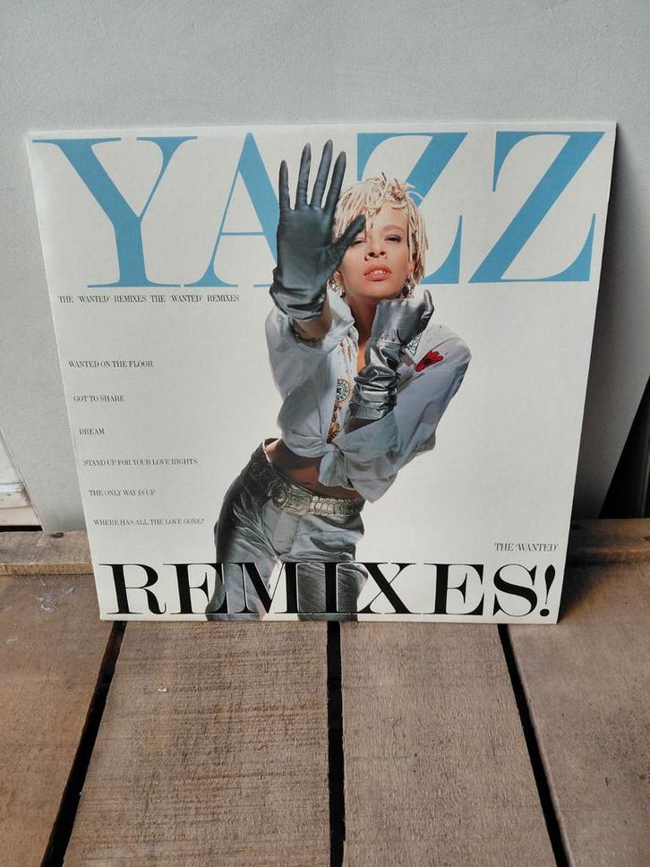 Yazz – The "Wanted" Remixes (LP, 1989, Big Life / Indisc), Cd's en Dvd's, Vinyl | Dance en House, Gebruikt, Techno of Trance, Ophalen of Verzenden