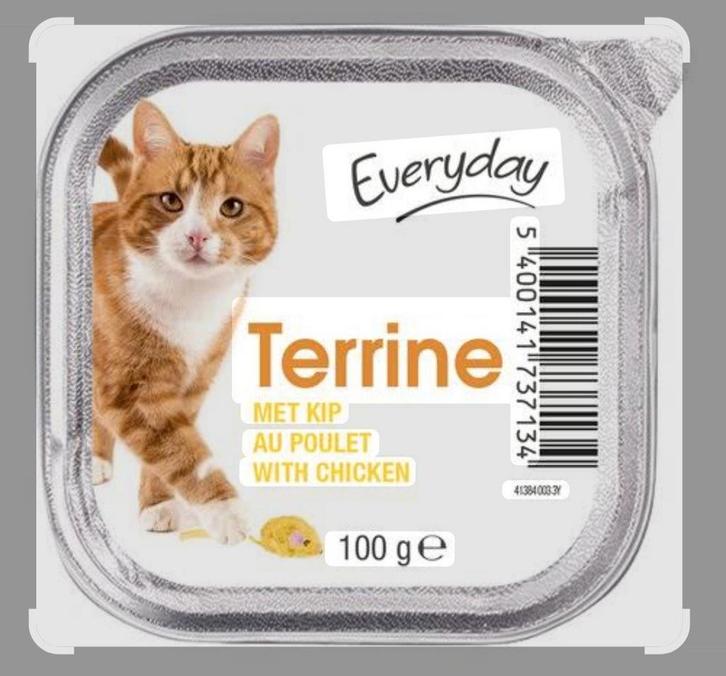 Zoek elke dag naar eten, kipschaal  rundvlees, Dieren en Toebehoren, Kattenvoerbakken en Drinkbakken, Nieuw, Ophalen of Verzenden