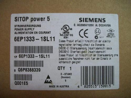 Voeding 24V Siemens Sitop Power 2 of5, Hobby & Loisirs créatifs, Composants électroniques, Comme neuf, Enlèvement ou Envoi