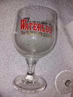 6 oude kristallen glazen WATERLOO, Verzamelen, Ophalen of Verzenden, Nieuw, Bierglas
