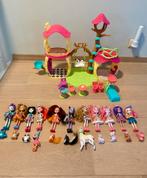 Enchantimals huis met meubels en 11 poppen met dier, Kinderen en Baby's, Speelgoed | Poppenhuizen, Ophalen, Gebruikt