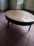 Ronde salontafel, Huis en Inrichting, Tafels | Salontafels, Ophalen of Verzenden