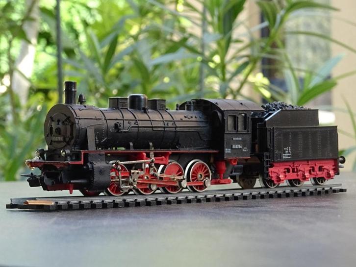 Duitse tenderstoomlocomotief - Piko - HO, Hobby en Vrije tijd, Modeltreinen | H0, Gebruikt, Locomotief, Gelijkstroom, Piko, Ophalen of Verzenden