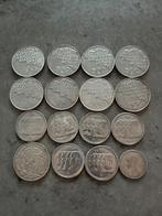 Lot van Belgische munten (zilver), 344g, Enlèvement, Argent