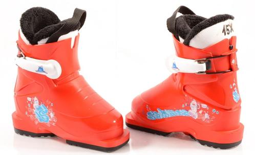 27 28 EU kinder skischoenen SALOMON T1, RED, Sport en Fitness, Skiën en Langlaufen, Gebruikt, Schoenen, Ski, Salomon, Carve, Verzenden