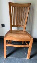 Stevige stoelen in teak., Maison & Meubles, Chaises, Enlèvement, Utilisé