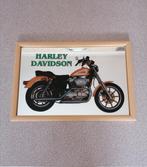 Spiegel  harley davidson 20x30 cm, Zo goed als nieuw, Ophalen