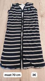 Donker blauwe winter slaapzak maat 70 cm, Ophalen of Verzenden, Gebruikt, 70 tot 85 cm, Slaapzak