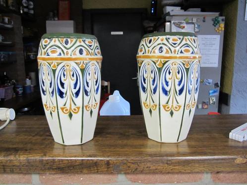 Paire de vase art deco, Antiek en Kunst, Antiek | Vazen, Ophalen of Verzenden