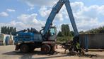 Overslagkraan Fuchs MHL 320, Ophalen, Kraan