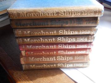 koopvaardijschepen, jaren 60, 8 boeken voor 10 € beschikbaar voor biedingen