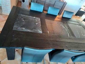 Robuuste grote tafel, Huis en Inrichting, Ophalen, Gebruikt