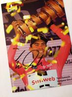 wielerkaart 2017 giro team sunweb tom dumoulin   signe, Envoi, Comme neuf