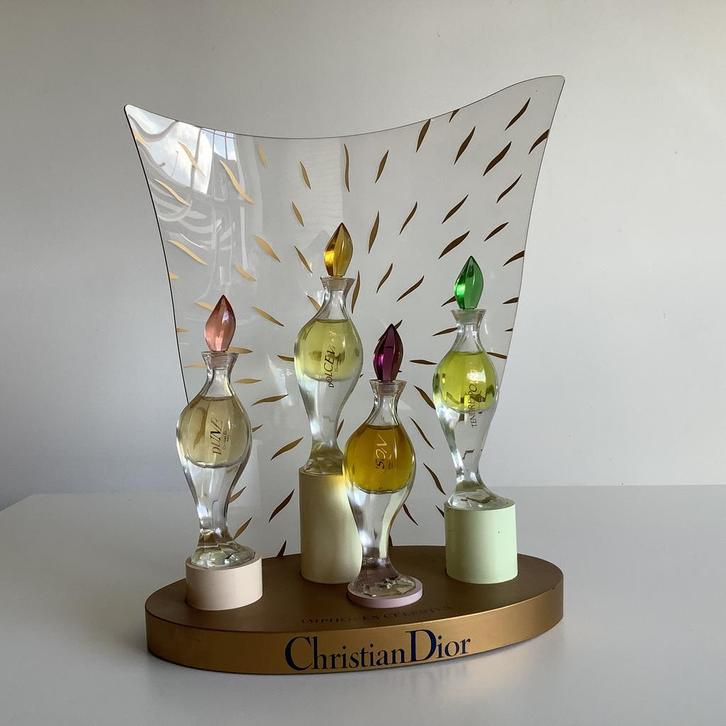 Zeldzame vintage Dior display Amphores Celestes, Verzamelen, Parfumverzamelingen, Zo goed als nieuw, Parfumfles, Gevuld, Ophalen of Verzenden