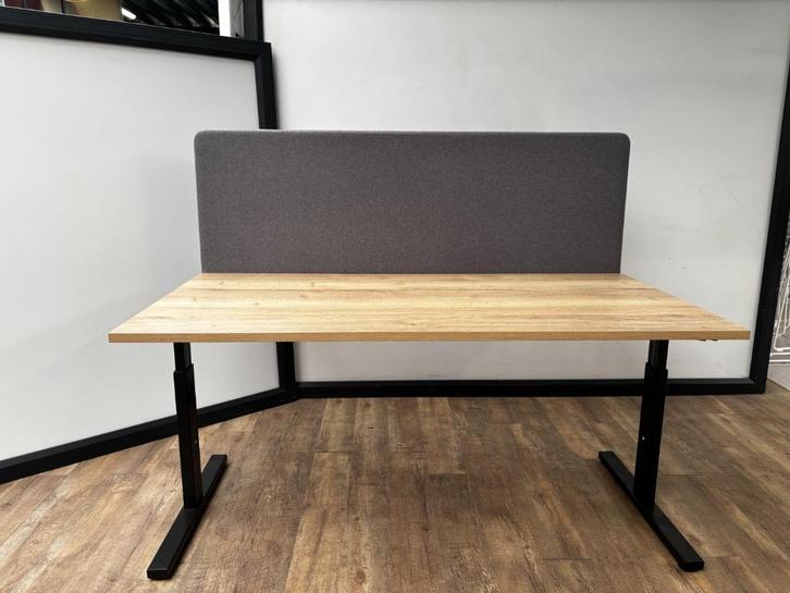 Akoestisch bureauscherm wolvilt – Antraciet, Hobby en Vrije tijd, Vilt, Wolvilt, Ophalen of Verzenden