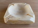 Vintage marmeren onyx asbak, Ophalen, Gebruikt, Asbak