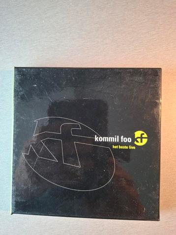 3cd box. Kommil Foo. Het beste live. beschikbaar voor biedingen