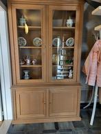 Vitrinekast, Huis en Inrichting, Kasten | Vitrinekasten, Ophalen, Met deur(en), 200 cm of meer, Zo goed als nieuw