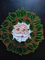 Vintage kersthanger kerstman, Gebruikt, Ophalen of Verzenden