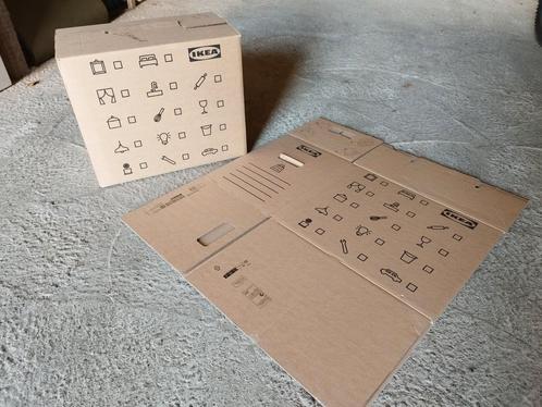 Cartons de déménagement IKEA et Action - 0,50€ l'unité, Doe-het-zelf en Bouw, Kratten en Dozen, Zo goed als nieuw, Ophalen