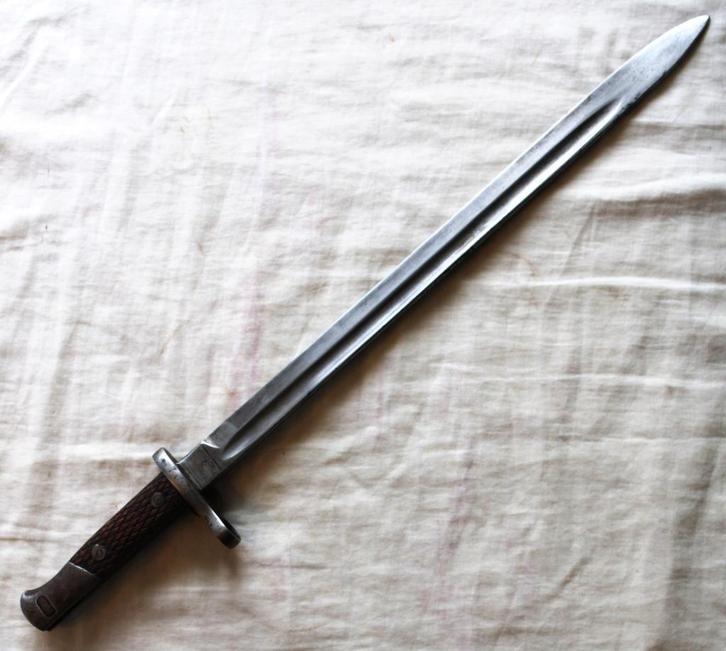 Spaanse ~~Artilleria Toledo M1913 Bajonet~~.In mooie staat!, Verzamelen, Militaria | Algemeen, Landmacht, Mes of Dolk, Ophalen of Verzenden