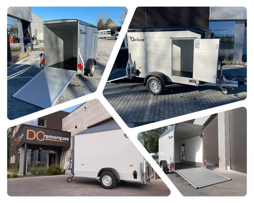 Remorque fourgon Debon simple essieu, Auto diversen, Aanhangers en Bagagewagens, Nieuw, Ophalen