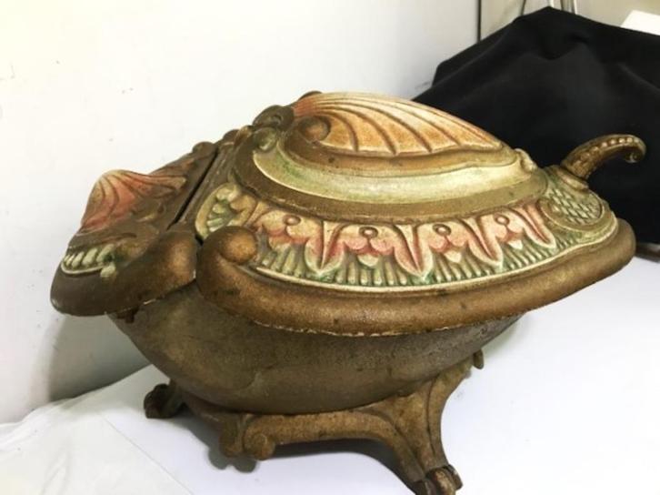 Seau à charbon fonte antique😍😎💑🎁🤗👌, Antiquités & Art, Curiosités & Brocante, Enlèvement ou Envoi