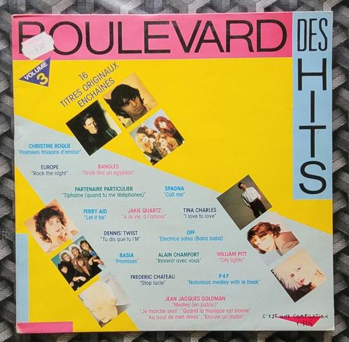 LP Boulevard des Hits Volume 3 (Goldman, Europa, Bangles,..), Cd's en Dvd's, Cd's | Verzamelalbums, Gebruikt, Pop, Ophalen of Verzenden
